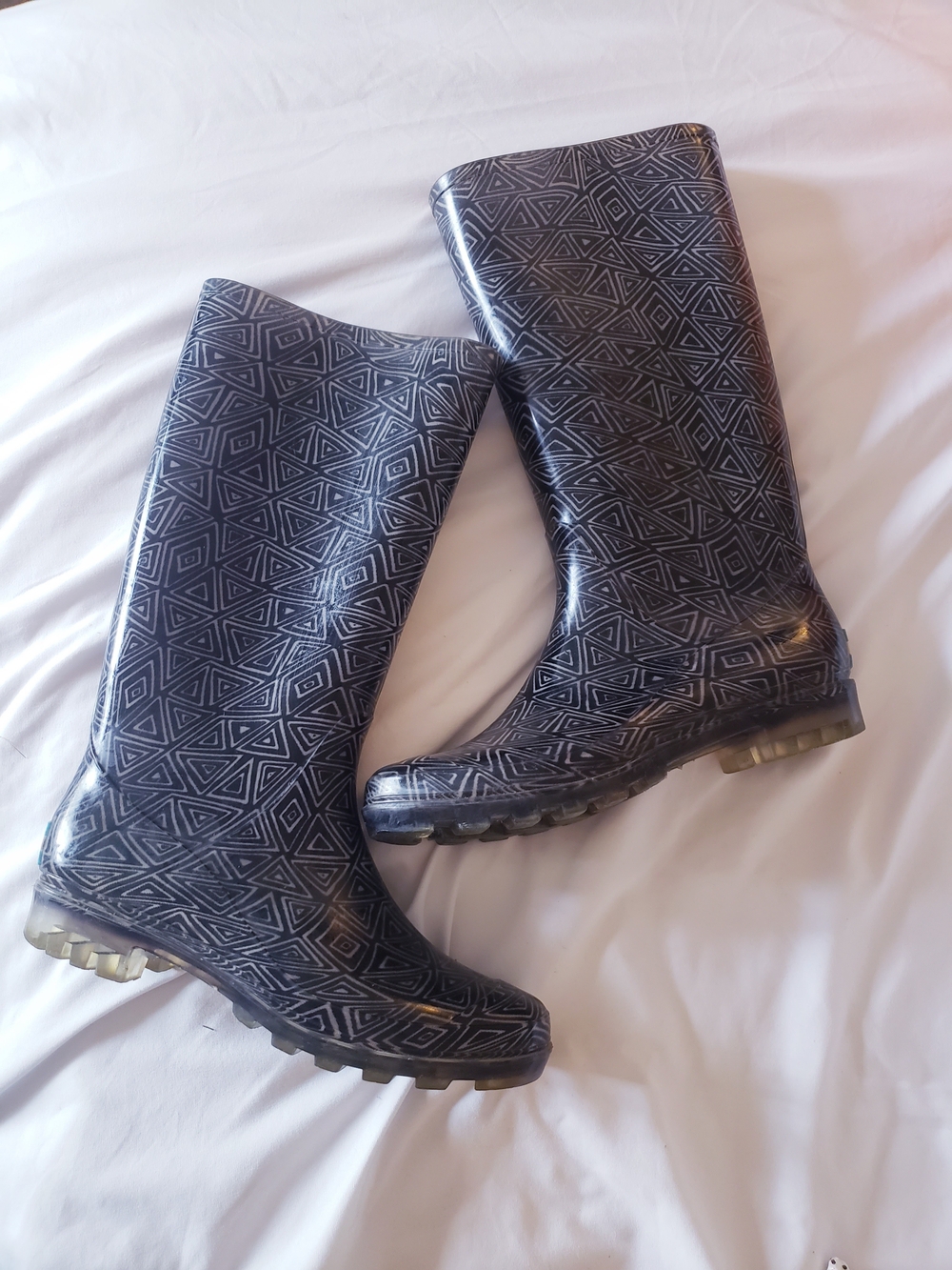 Toms Cabrilla Rain Boots Women Size 8